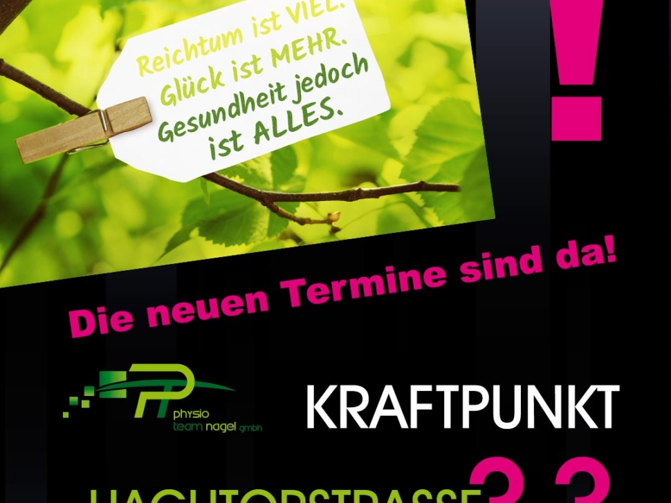 Die-neuen-Termine-sind-da-KRAFTRAUM-Ruethen-Physiotherapie-Team-Nagel___NEWS2025